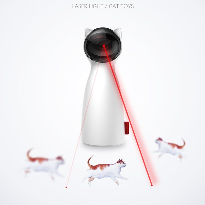 Interactive Laser 360 Degree Rotation Cat Toy